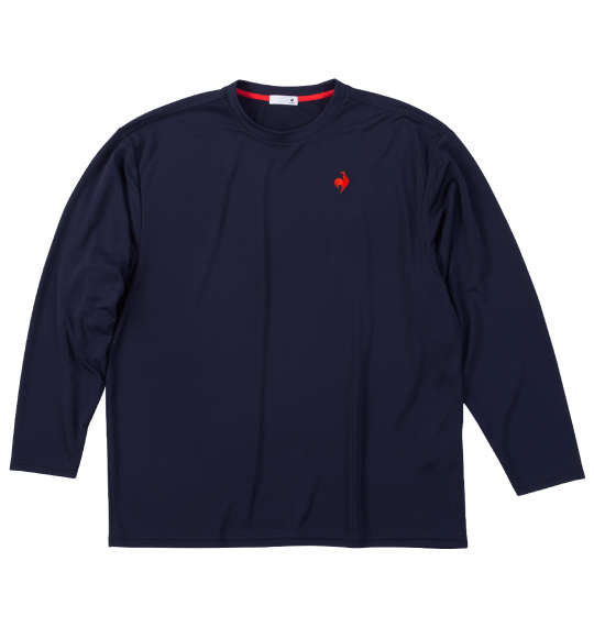 LE COQ SPORTIF エコペット長袖Tシャツ ネイビー