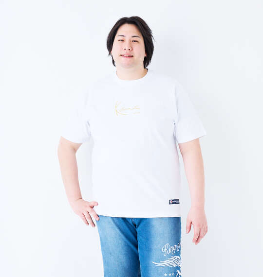 KARL KANI 天竺半袖Tシャツ ホワイト