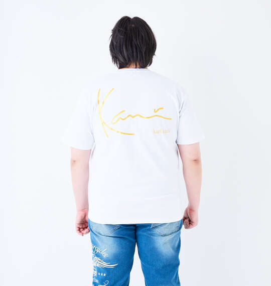 KARL KANI 天竺半袖Tシャツ ホワイト