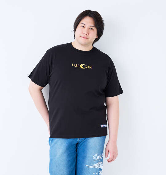 KARL KANI 天竺半袖Tシャツ ブラック