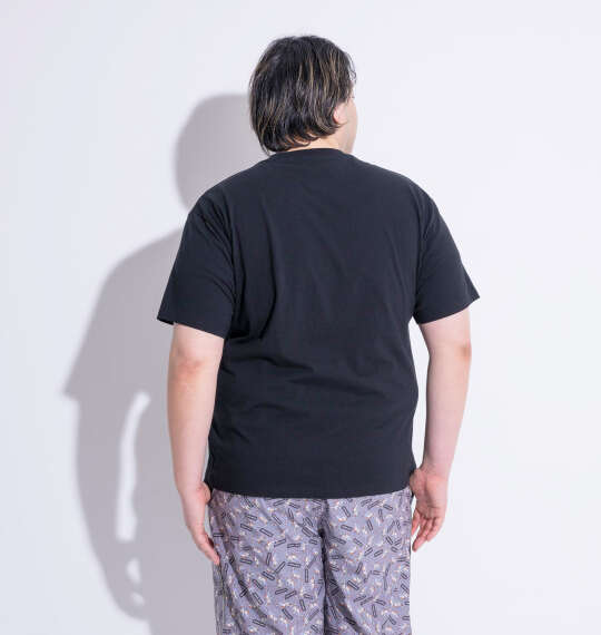 PeKo&PoKo 天竺半袖Tシャツ ブラック
