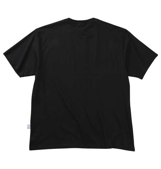 うさぎゅーん! プリント半袖Tシャツ ブラック