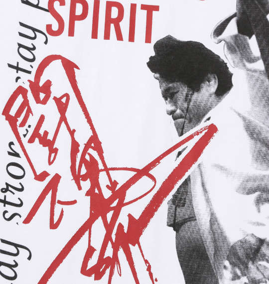 INOKI ISM アントニオ猪木天竺半袖Tシャツ ホワイト
