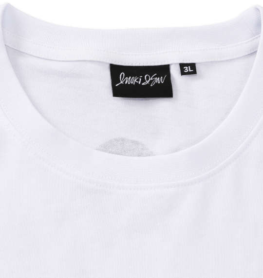 INOKI ISM アントニオ猪木天竺半袖Tシャツ ホワイト