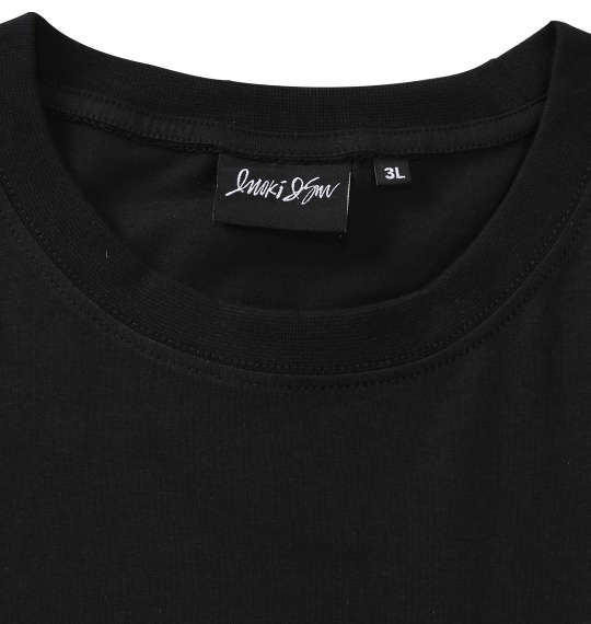 INOKI ISM アントニオ猪木天竺半袖Tシャツ ブラック