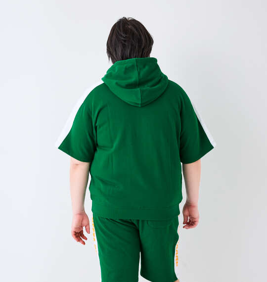 NESTA BRAND 半袖フルジップパーカー グリーン