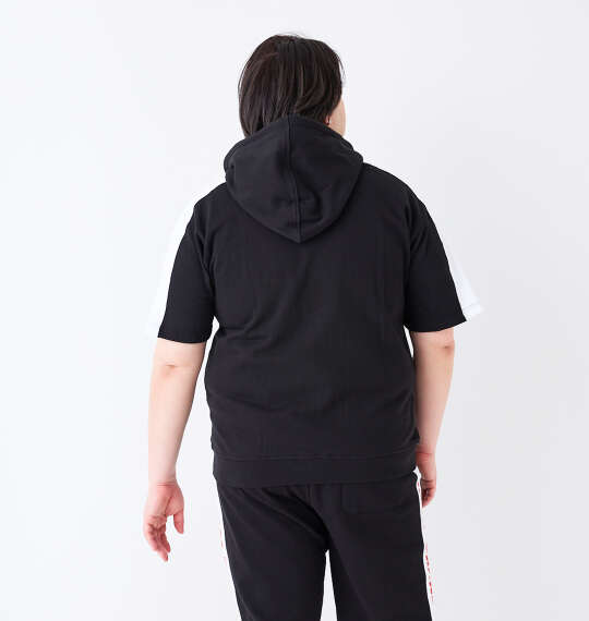 NESTA BRAND 半袖フルジップパーカー ブラック