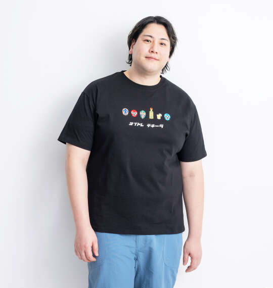 YOIDORE テキーラ半袖Tシャツ ブラック