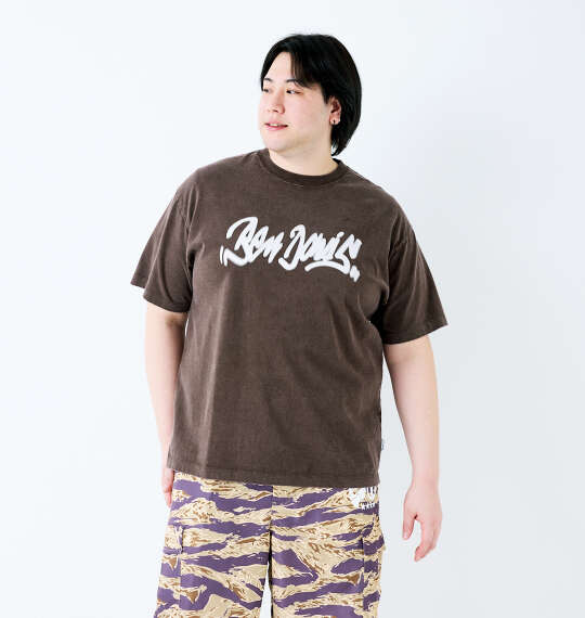BEN DAVIS ビルボードヴィンテージ半袖Tシャツ ブラウン