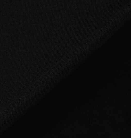 EL.FO 無地ポケット付タフ衿クルーネック半袖Tシャツ ブラック