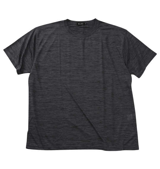大きいサイズ メンズ EL.FO (エルフォ) DRYクルーネック半袖Tシャツ
