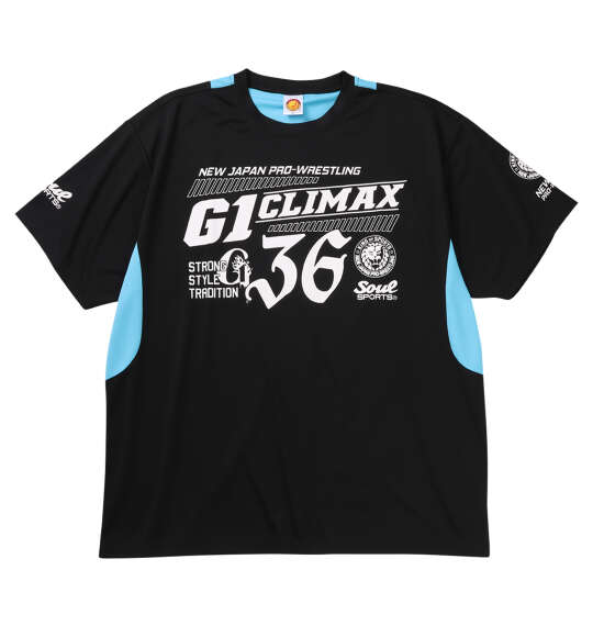 大きいサイズ メンズ SOUL SPORTS×新日本プロレス (ソウル×シンニホンプロレス) G1 CLIMAX36大会半袖Tシャツ