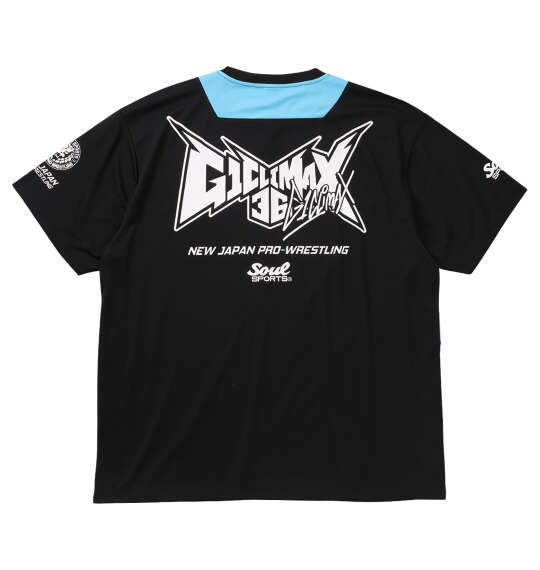 SOUL SPORTS×新日本プロレス G1 CLIMAX36大会半袖Tシャツ ブラック