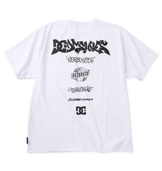 DCSHOES 26TECH GRAFFITI半袖Tシャツ ホワイト
