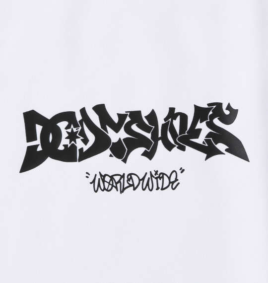 DCSHOES 26TECH GRAFFITI半袖Tシャツ ホワイト