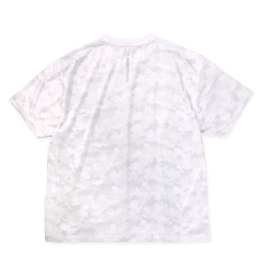 Phiten DRY総柄半袖Tシャツ ホワイト