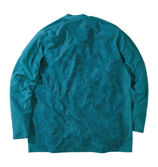 OCEAN PACIFIC フルジップ長袖ラッシュガード ダークブルー