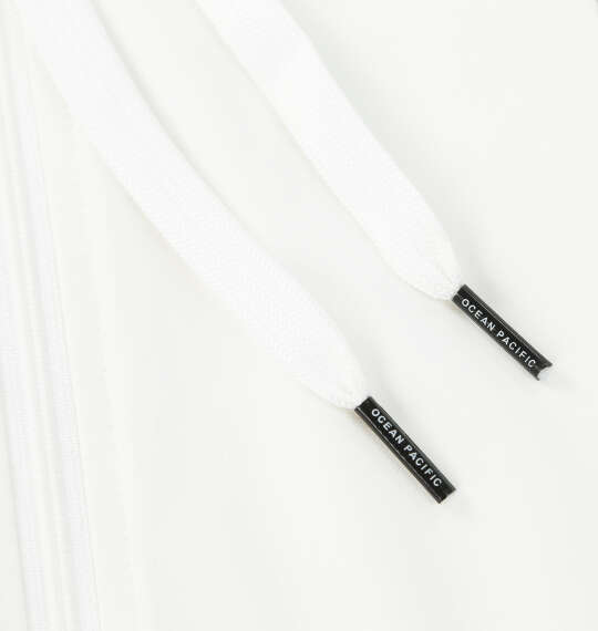 OCEAN PACIFIC 接触冷感ストレッチUV長袖フルジップパーカー ホワイト