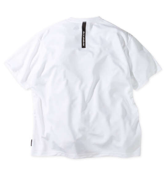 Quiksilver COMP LOGO半袖ラッシュガードTシャツ ホワイト