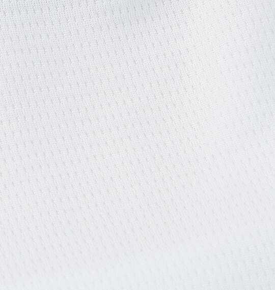 SY32 by SWEET YEARS グラフィックポイント半袖モックネックシャツ ホワイト