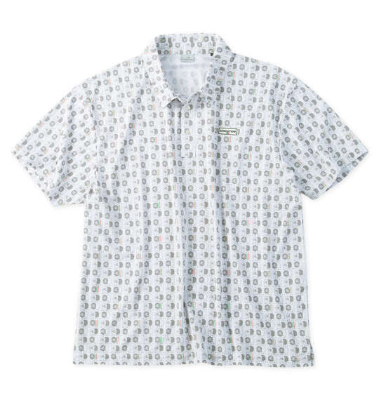 SY32 by SWEET YEARS グラフィック半袖ポロシャツ ホワイト