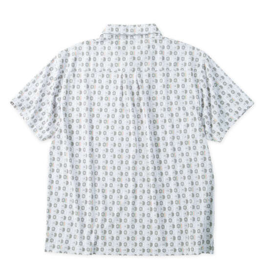 SY32 by SWEET YEARS グラフィック半袖ポロシャツ ホワイト