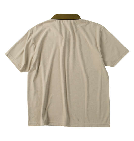SY32 by SWEET YEARS ジャガード半袖ポロシャツ ベージュ