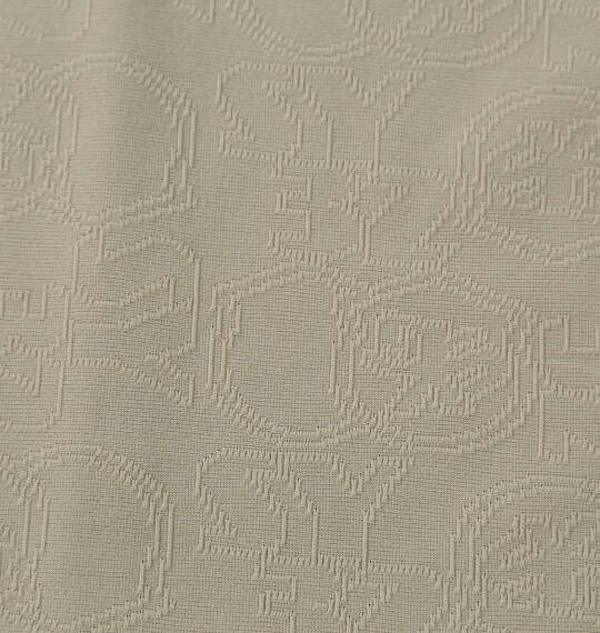 SY32 by SWEET YEARS ジャガード半袖ポロシャツ ベージュ