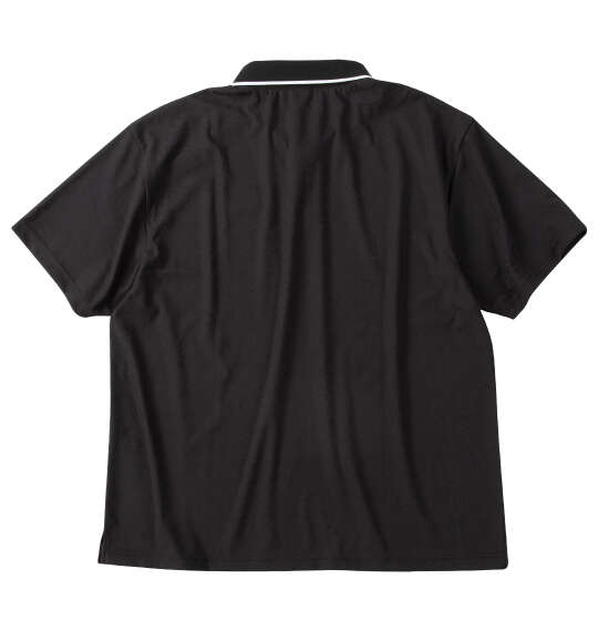 SY32 by SWEET YEARS ジャガード半袖ポロシャツ ブラック