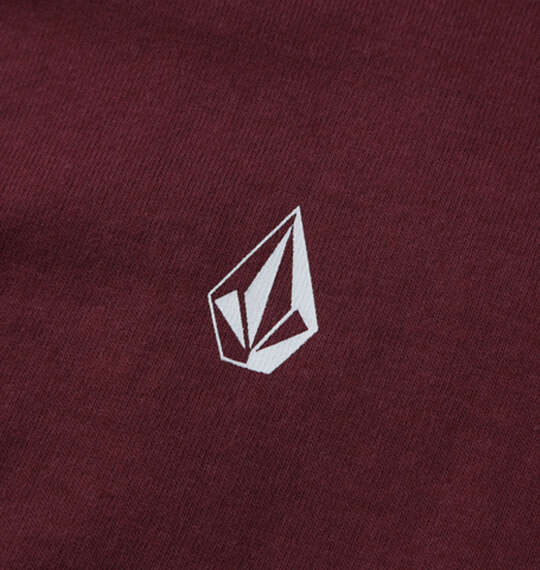 VOLCOM TRUE TO THIS長袖Tシャツ バーガンディ