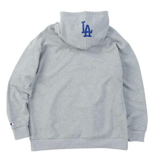 Fanatics MLBスタンダードロゴプルパーカー グレー(ロサンゼルス・ドジャース)