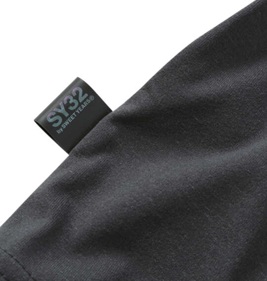 SY32 by SWEET YEARS フェイクレイヤード長袖Tシャツ チャコールグレー