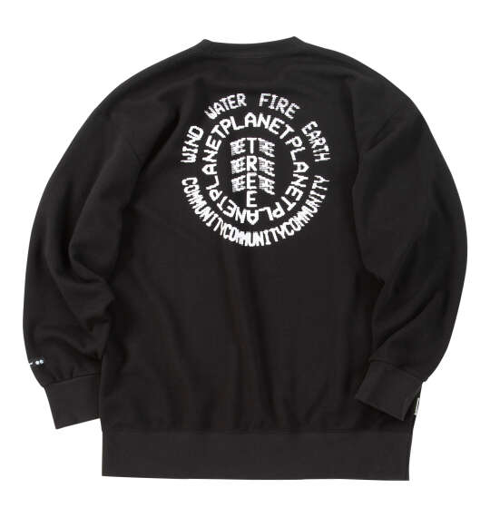 ELEMENT W KNIT DIGITクルースウェット ブラック