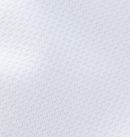 FILA GOLF 鹿の子調ストレッチモックネック長袖シャツ ホワイト
