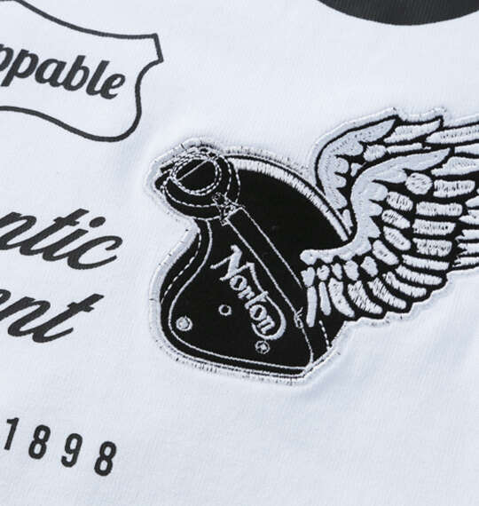 Norton 天竺長袖Tシャツ ホワイト