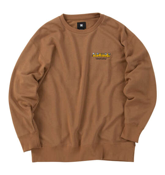 DCSHOES 26SK TEAMクルースウェット ブラウン