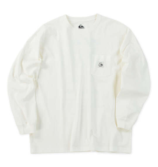 Quiksilver DNA POCKET長袖Tシャツ ホワイト
