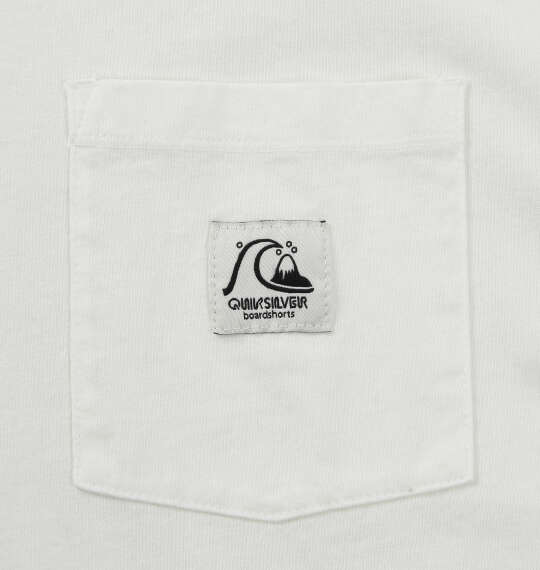 Quiksilver DNA POCKET長袖Tシャツ ホワイト