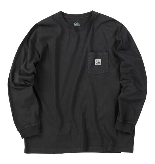 Quiksilver DNA POCKET長袖Tシャツ ブラック