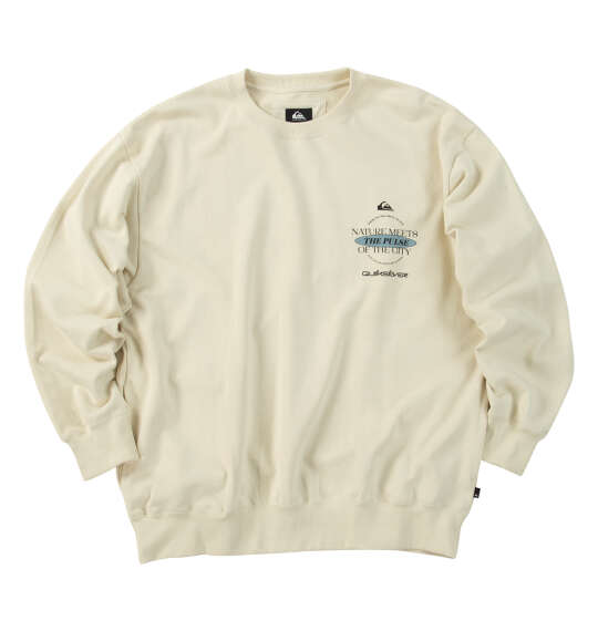 Quiksilver QS MEETSクルースウェット ベージュ