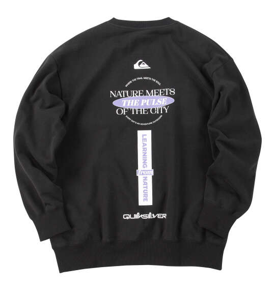 Quiksilver QS MEETSクルースウェット ブラック
