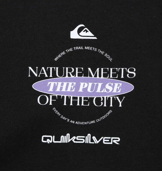 Quiksilver QS MEETSクルースウェット ブラック