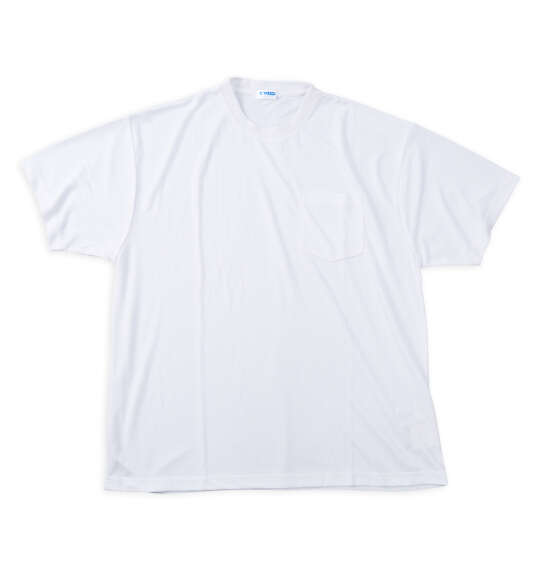 ヒヤロン 接触冷感ポケット付半袖Tシャツ ホワイト