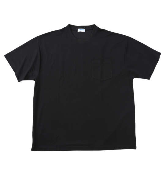 ヒヤロン 接触冷感ポケット付半袖Tシャツ ブラック