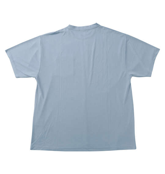 ヒヤロン 接触冷感ポケット付半袖Tシャツ ブルーグレー