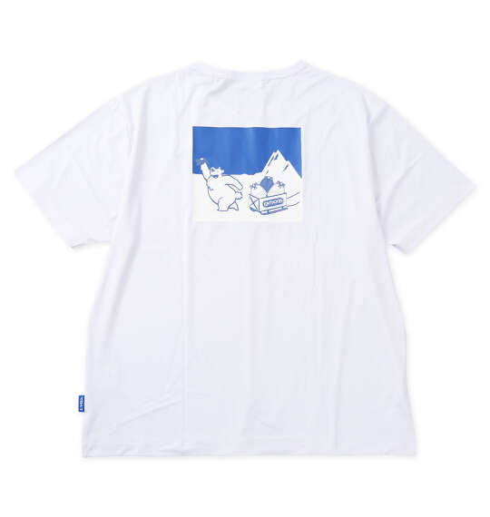 ヒヤロン×OUTDOOR PRODUCTS 接触冷感半袖Tシャツ ホワイト