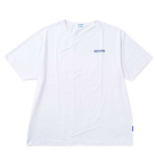 ヒヤロン×OUTDOOR PRODUCTS 接触冷感半袖Tシャツ ホワイト