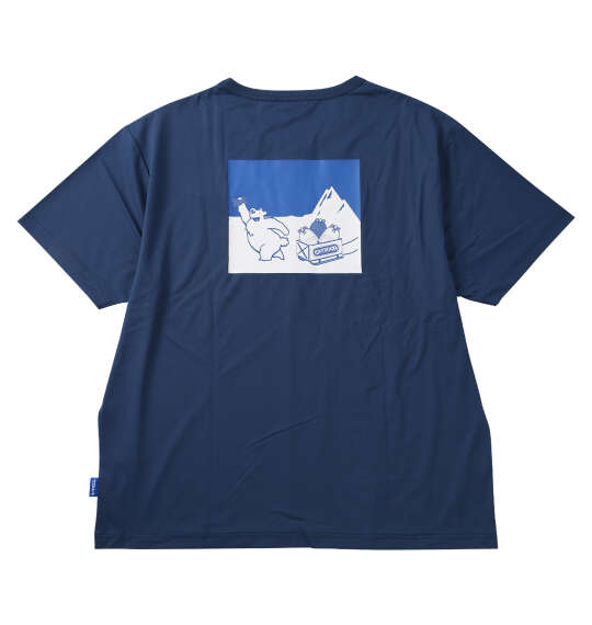 ヒヤロン×OUTDOOR PRODUCTS 接触冷感半袖Tシャツ ブルーグレー