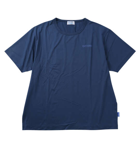 ヒヤロン×OUTDOOR PRODUCTS 接触冷感半袖Tシャツ ブルーグレー
