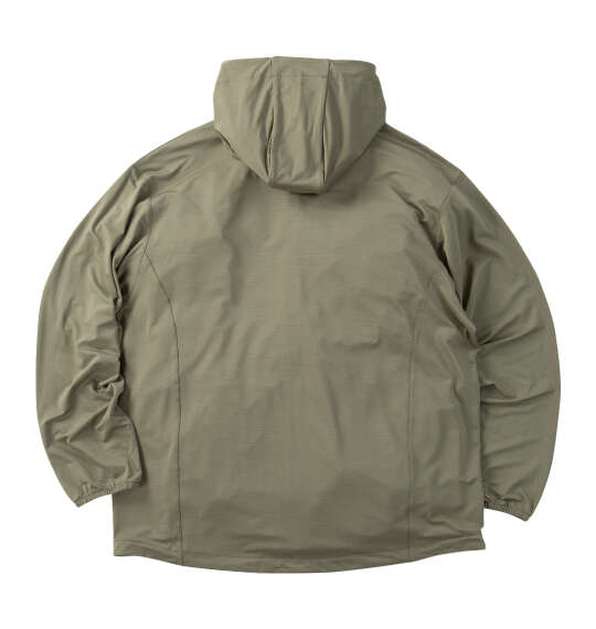 TULTEX 珪藻土配合冷感UVドライフルジップパーカー カーキ